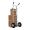 Vestil Silver 2 Handle Aluminum Hand Truck Pneumatic Wheels 500 lb DHHT-500A - alternate 3